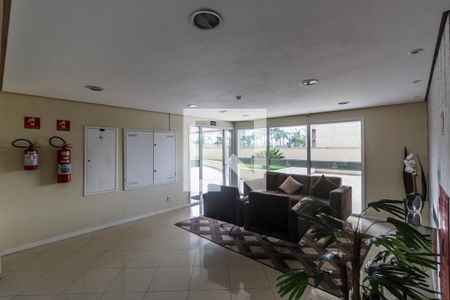 Casa de condomínio à venda com 60m², 2 quartos e 2 vagasHall social