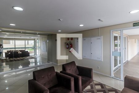 Casa de condomínio à venda com 60m², 2 quartos e 2 vagasHall social