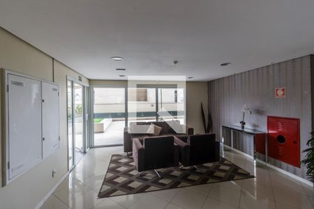 Casa de condomínio à venda com 60m², 2 quartos e 2 vagasHall social