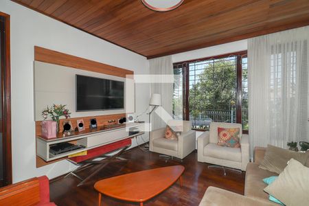 Sala de casa à venda com 3 quartos, 459m² em Três Figueiras, Porto Alegre