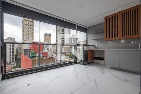 Varanda de apartamento para alugar com 2 quartos, 64m² em Jardim Paulista, São Paulo