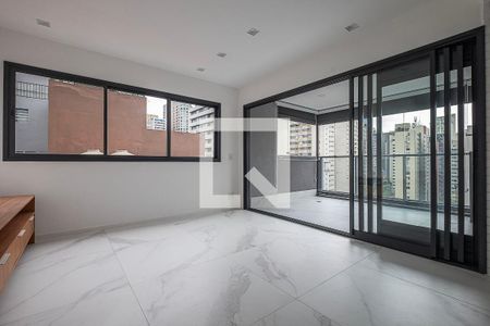 Sala/Cozinha de apartamento para alugar com 2 quartos, 64m² em Jardim Paulista, São Paulo