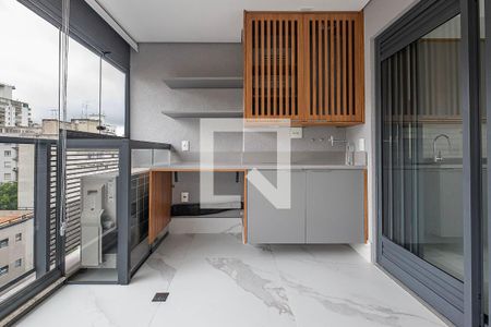 Varanda de apartamento para alugar com 2 quartos, 64m² em Jardim Paulista, São Paulo