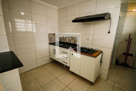 Sala/Cozinha de apartamento para alugar com 2 quartos, 44m² em Boqueirão, Praia Grande