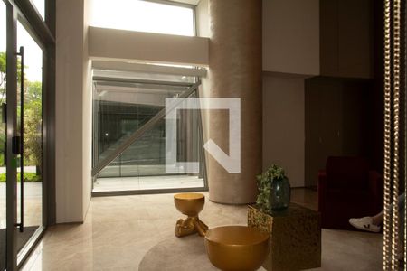 Studio para alugar com 35m², 1 quarto e sem vagaHall social