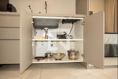 Studio para alugar com 27m², 1 quarto e sem vagaCozinha