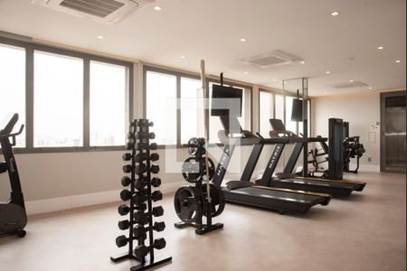 Studio para alugar com 27m², 1 quarto e sem vagaÁrea comum - Academia