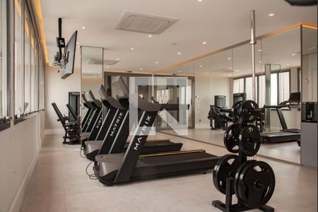 Studio para alugar com 27m², 1 quarto e sem vagaÁrea comum - Academia