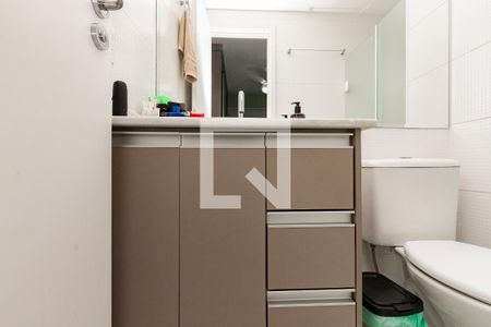 Apartamento à venda com 66m², 2 quartos e sem vagaBanheiro da Suíte