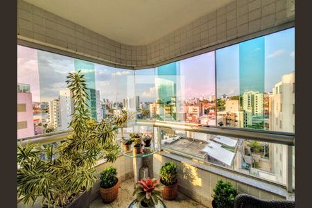Varanda - Sala de apartamento à venda com 5 quartos, 255m² em União, Belo Horizonte