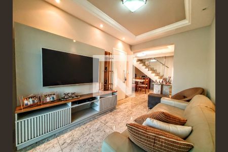 Sala de apartamento à venda com 5 quartos, 255m² em União, Belo Horizonte