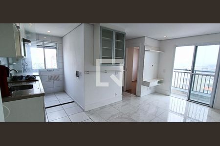 Sala/Cozinha/Área de serviço de apartamento para alugar com 2 quartos, 43m² em Parque Reboucas, São Paulo