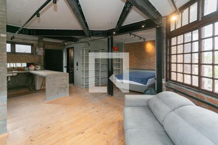 Sala de apartamento à venda com 1 quarto, 46m² em Rio Branco, Porto Alegre