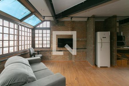 Sala de apartamento à venda com 1 quarto, 46m² em Rio Branco, Porto Alegre