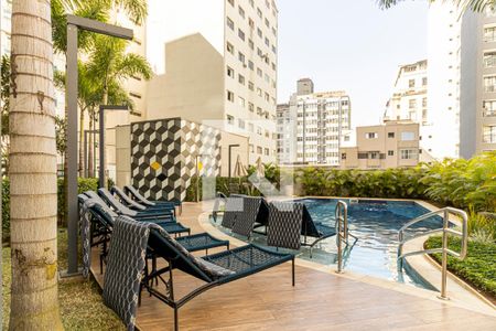 Apartamento à venda com 45m², 1 quarto e 1 vagaPiscina