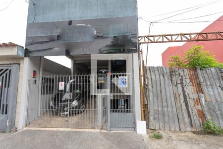 Casa para alugar com 55m², 1 quarto e sem vaga Casa para alugar com 55m², 1 quarto e sem vagaFachada + placa