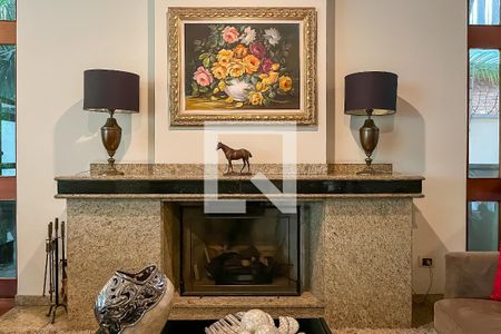 Casa à venda com 432m², 4 quartos e 6 vagasSala - Lareira