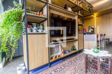 Sala de TV de apartamento à venda com 2 quartos, 70m² em Melville Empresarial Ii, Barueri