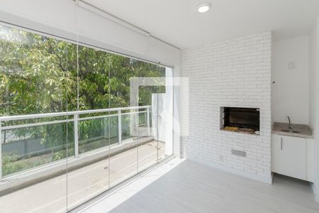 Varanda de apartamento para alugar com 2 quartos, 100m² em Brooklin Paulista, São Paulo