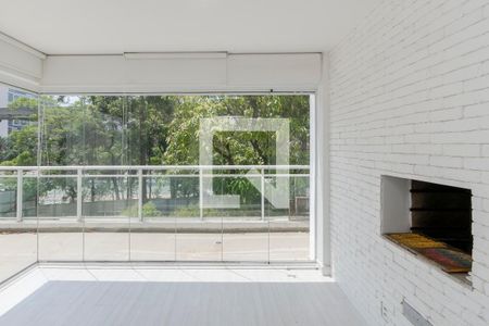 Varanda de apartamento para alugar com 2 quartos, 100m² em Brooklin Paulista, São Paulo
