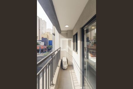 Studio para alugar com 26m², 1 quarto e sem vagaVaranda