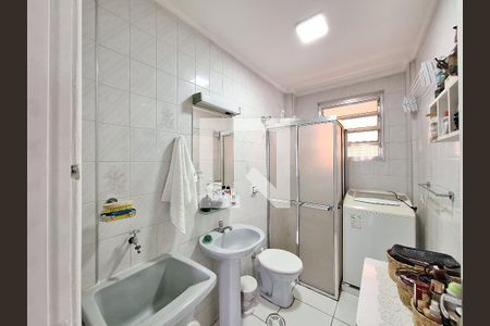 Banheiro/área de serviço de apartamento à venda com 1 quarto, 42m² em Santa Cecília, São Paulo