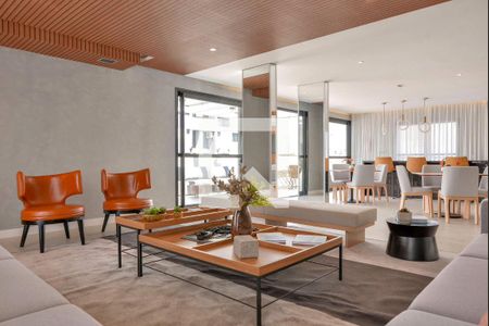 Studio à venda com 27m², 1 quarto e sem vagaÁrea comum - Salão de festas