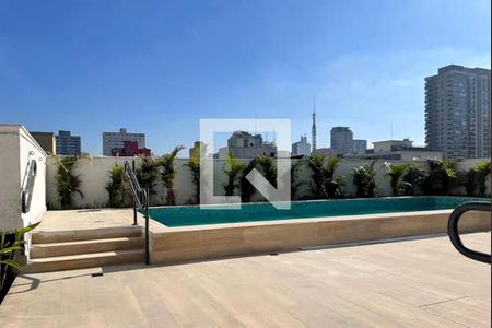 Studio à venda com 27m², 1 quarto e sem vagaPiscina