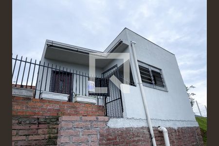 Casa para alugar com 60m², 2 quartos e 1 vaga Casa para alugar com 60m², 2 quartos e 1 vagaplaquinha fachada