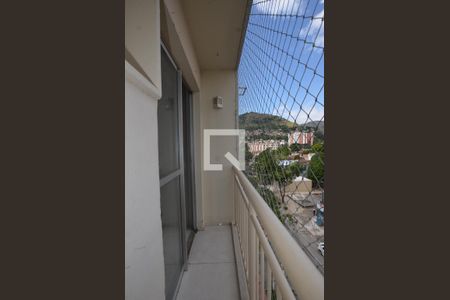 Varanda da sala de apartamento para alugar com 2 quartos, 50m² em Campinho, Rio de Janeiro