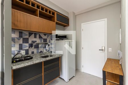 Studio para alugar com 21m², 1 quarto e sem vaga Studio para alugar com 21m², 1 quarto e sem vagaCozinha