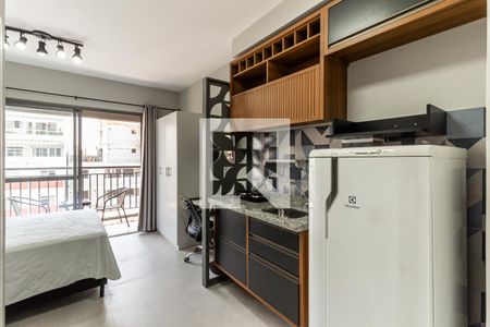 Studio para alugar com 21m², 1 quarto e sem vaga Studio para alugar com 21m², 1 quarto e sem vagaCozinha