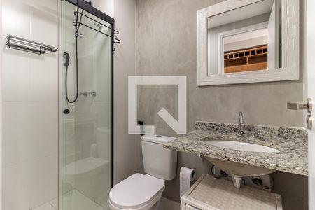 Studio para alugar com 21m², 1 quarto e sem vaga Studio para alugar com 21m², 1 quarto e sem vagaBanheiro