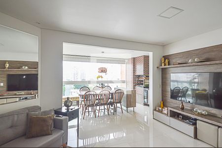 Sala de apartamento à venda com 3 quartos, 106m² em Nova Petrópolis, São Bernardo do Campo