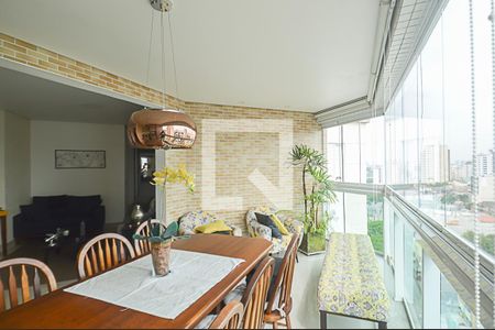 Varanda gourmet de apartamento à venda com 3 quartos, 106m² em Nova Petrópolis, São Bernardo do Campo