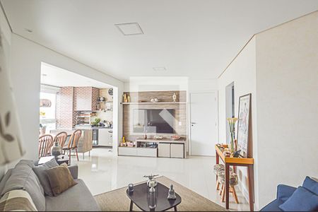 Sala de apartamento à venda com 3 quartos, 106m² em Nova Petrópolis, São Bernardo do Campo