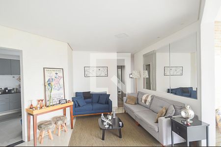 Sala de apartamento à venda com 3 quartos, 106m² em Nova Petrópolis, São Bernardo do Campo