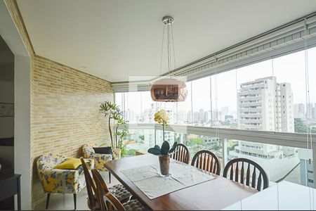 Varanda gourmet de apartamento à venda com 3 quartos, 106m² em Nova Petrópolis, São Bernardo do Campo