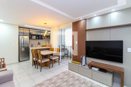 Sala de apartamento para alugar com 2 quartos, 60m² em Nova Vista, Belo Horizonte