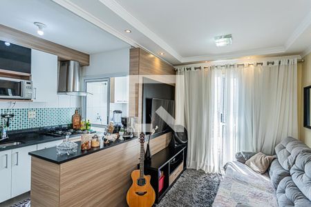 Sala de apartamento para alugar com 2 quartos, 48m² em Loteamento City Jaragua, São Paulo