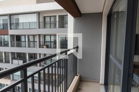 Varanda de kitnet/studio para alugar com 1 quarto, 27m² em Ipiranga, São Paulo