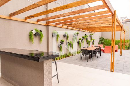 Studio para alugar com 27m², 1 quarto e sem vagaChurrasqueira