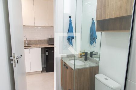Studio para alugar com 27m², 1 quarto e sem vagaBanheiro