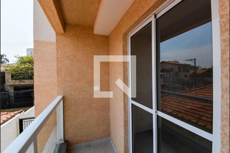 Varanda da Sala de apartamento à venda com 2 quartos, 56m² em Vila Galvão, Guarulhos