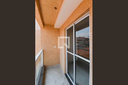 Varanda da Sala de apartamento à venda com 2 quartos, 56m² em Vila Galvão, Guarulhos