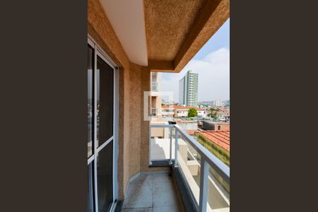 Varanda da Sala de apartamento à venda com 2 quartos, 56m² em Vila Galvão, Guarulhos