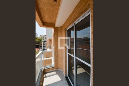 Varanda da Sala de apartamento à venda com 2 quartos, 56m² em Vila Galvão, Guarulhos