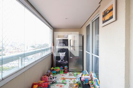 Sacada de apartamento à venda com 3 quartos, 80m² em Tatuapé, São Paulo