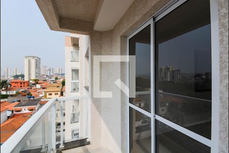 Varanda da Sala de apartamento à venda com 2 quartos, 56m² em Vila Galvão, Guarulhos