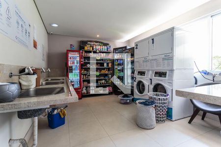 Studio para alugar com 40m², 1 quarto e 1 vaga Studio para alugar com 40m², 1 quarto e 1 vagaLavanderia